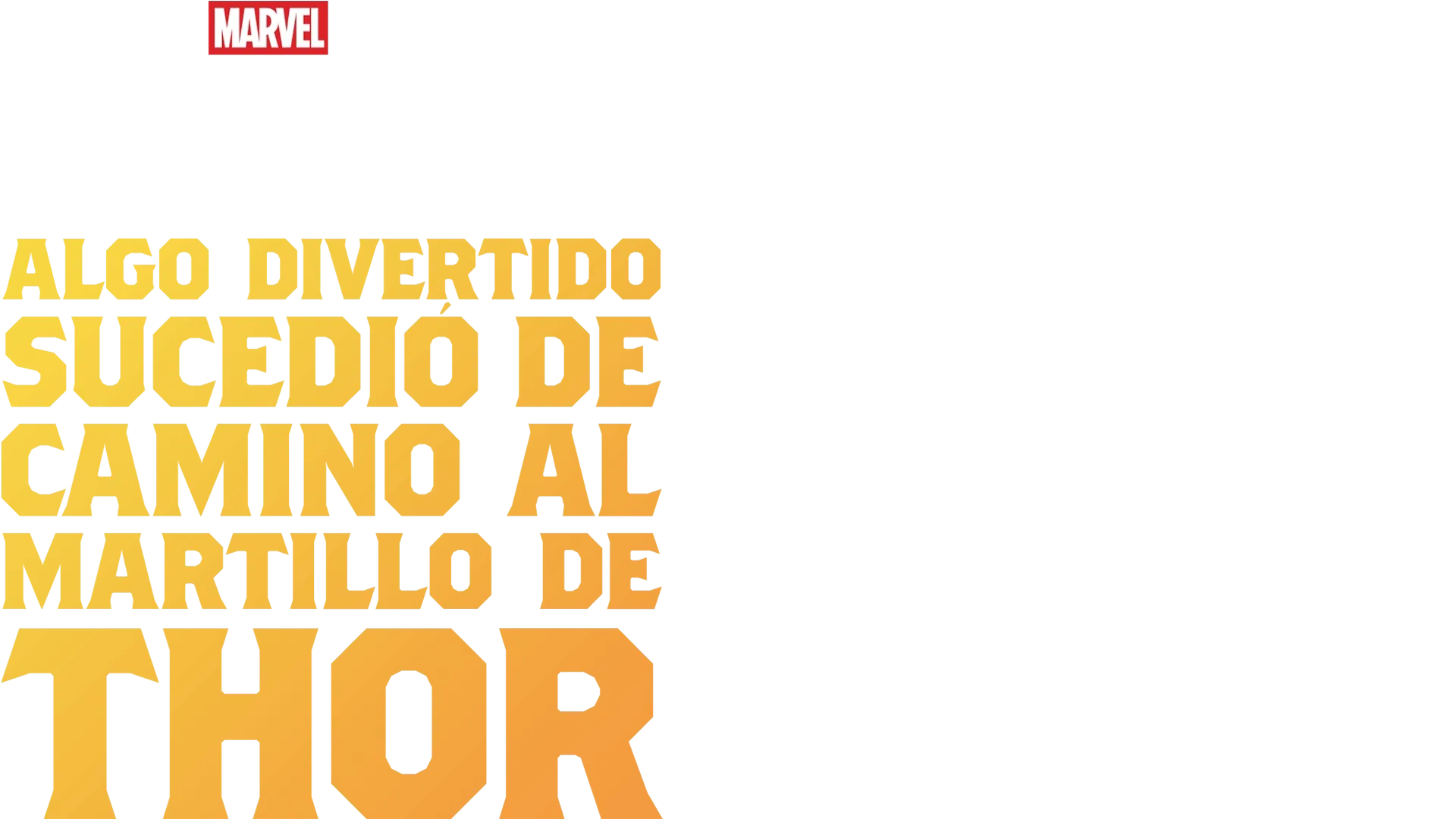 Corto Marvel: Pasó algo curioso de camino al martillo de Thor