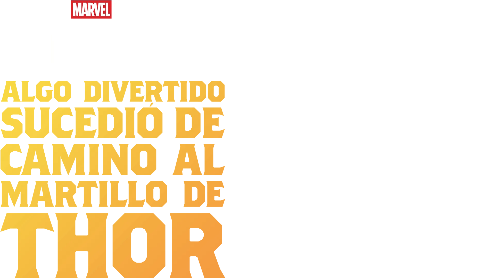 Corto Marvel: Pasó algo curioso de camino al martillo de Thor