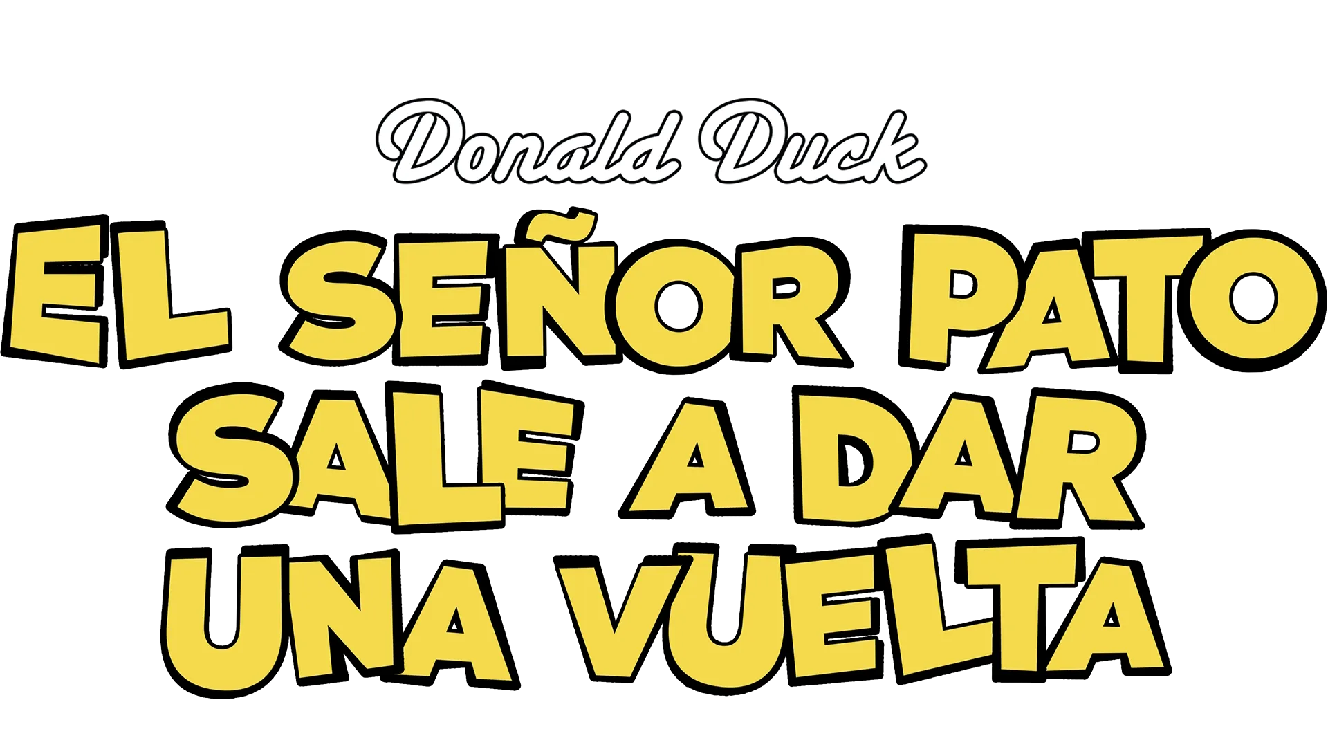 El señor Pato sale a dar una vuelta
