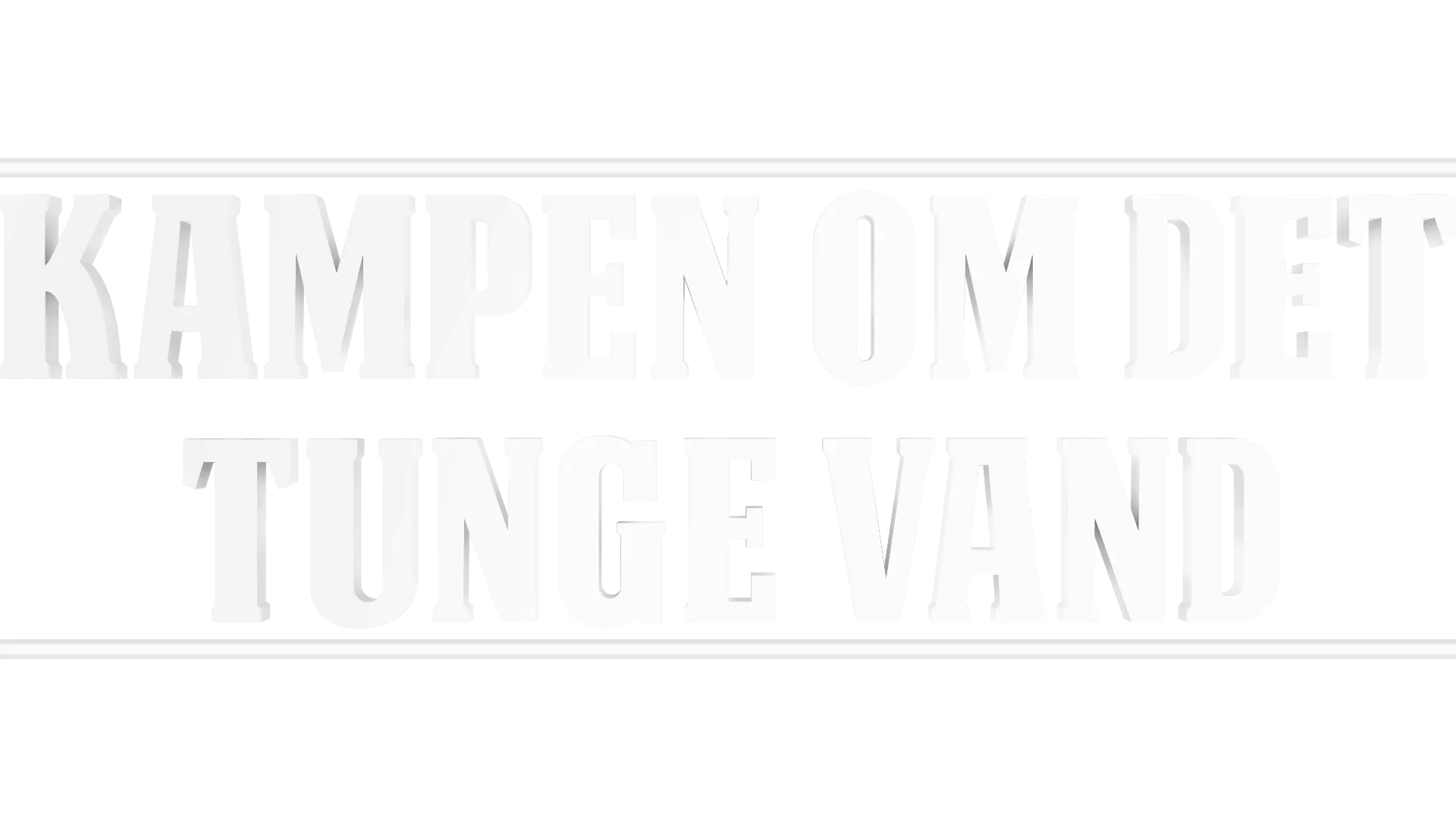 Kampen om tungtvannet
