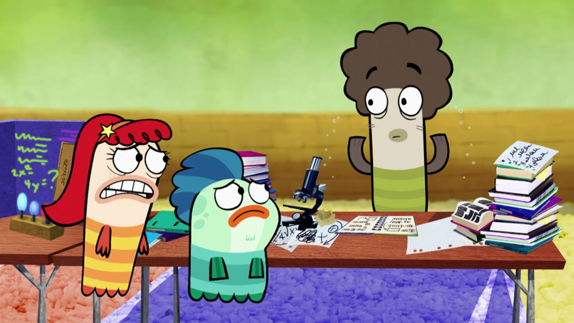 thumbnail - S2:E14 Science Fair Detective Mystery / Fish at Work