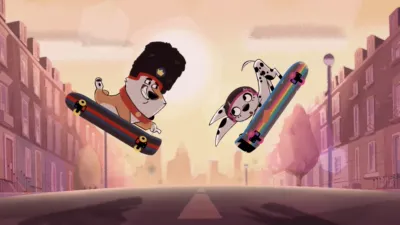 thumbnail - S1:E23 Yappily Ever After/ D-Factor (101 Dalmatian Street (2018))