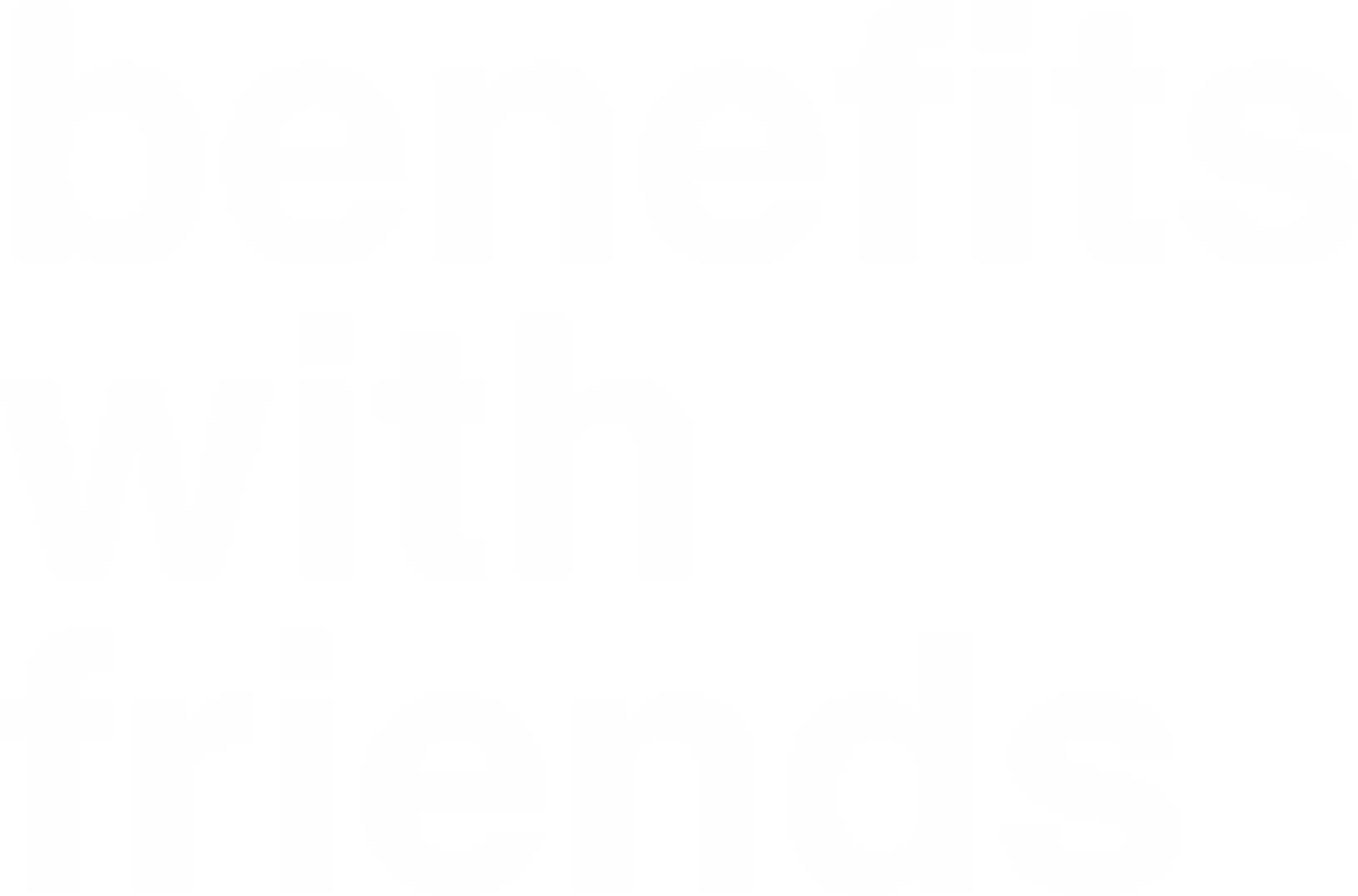 Benefits With Friends