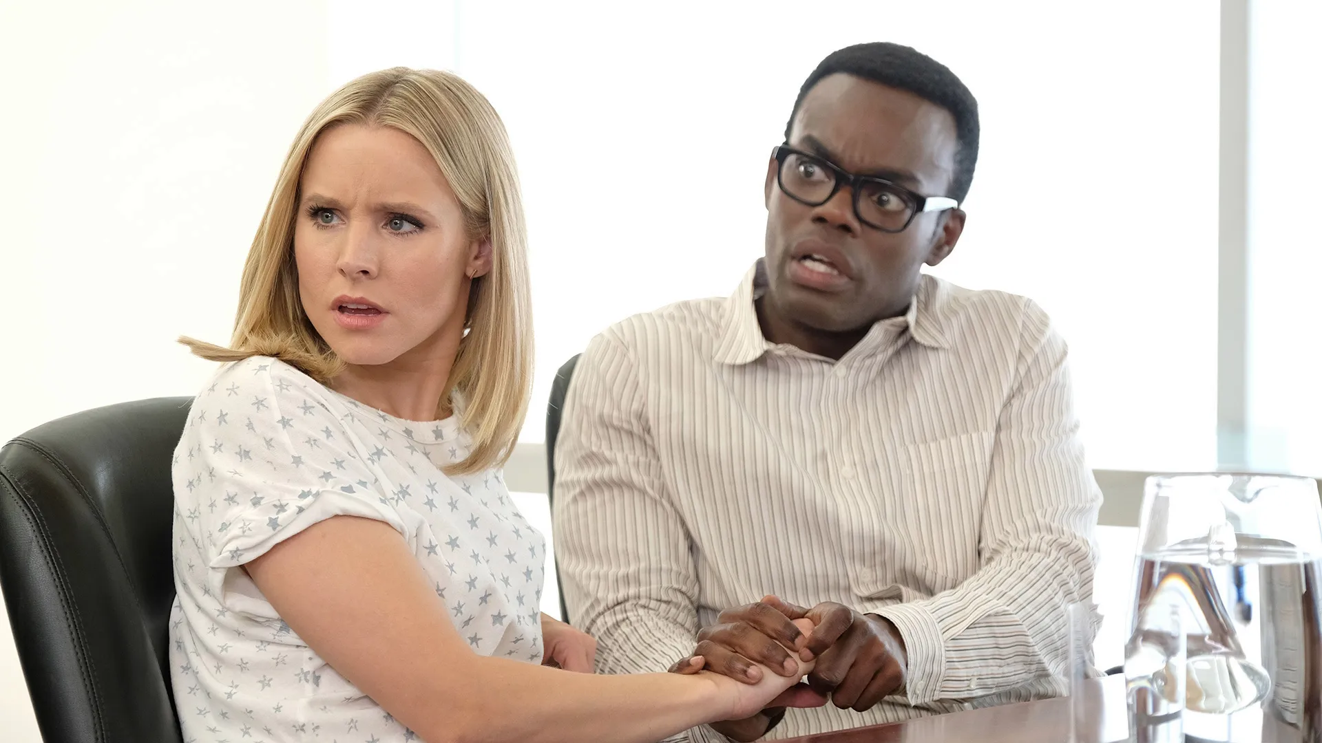 thumbnail - S3:E12 Chidi Sees the Time-Knife