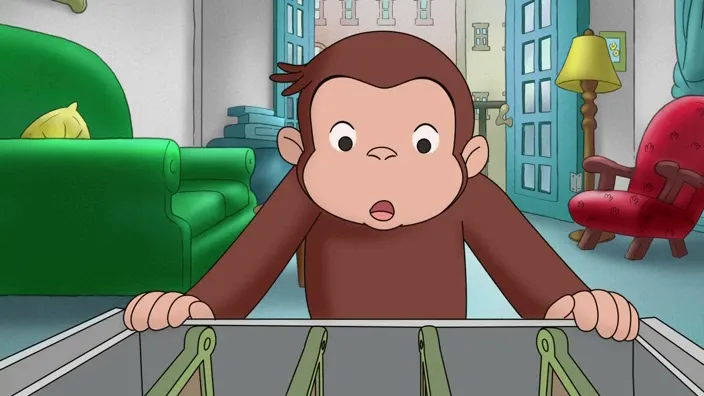 thumbnail - S7:E5 Honey of a Monkey / Curious George's Egg Hunt