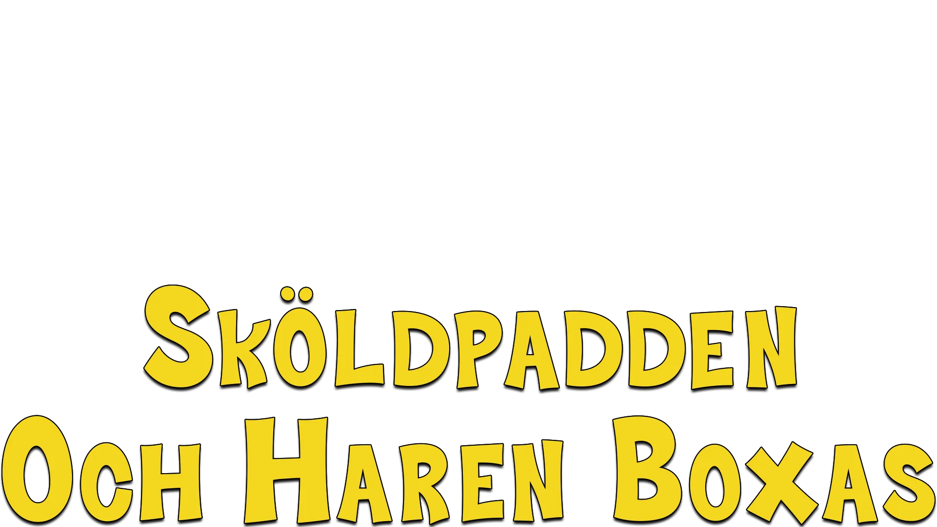 Sköldpaddan och haren boxas