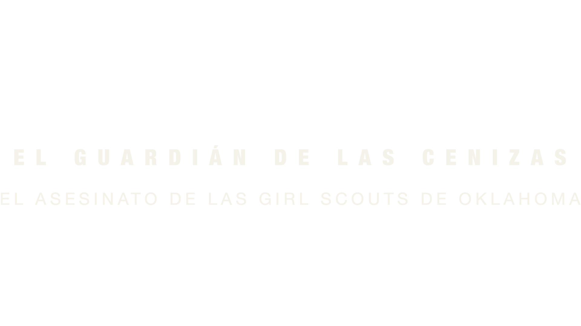 El guardián de las cenizas: el asesinato de las Girl Scouts de Oklahoma