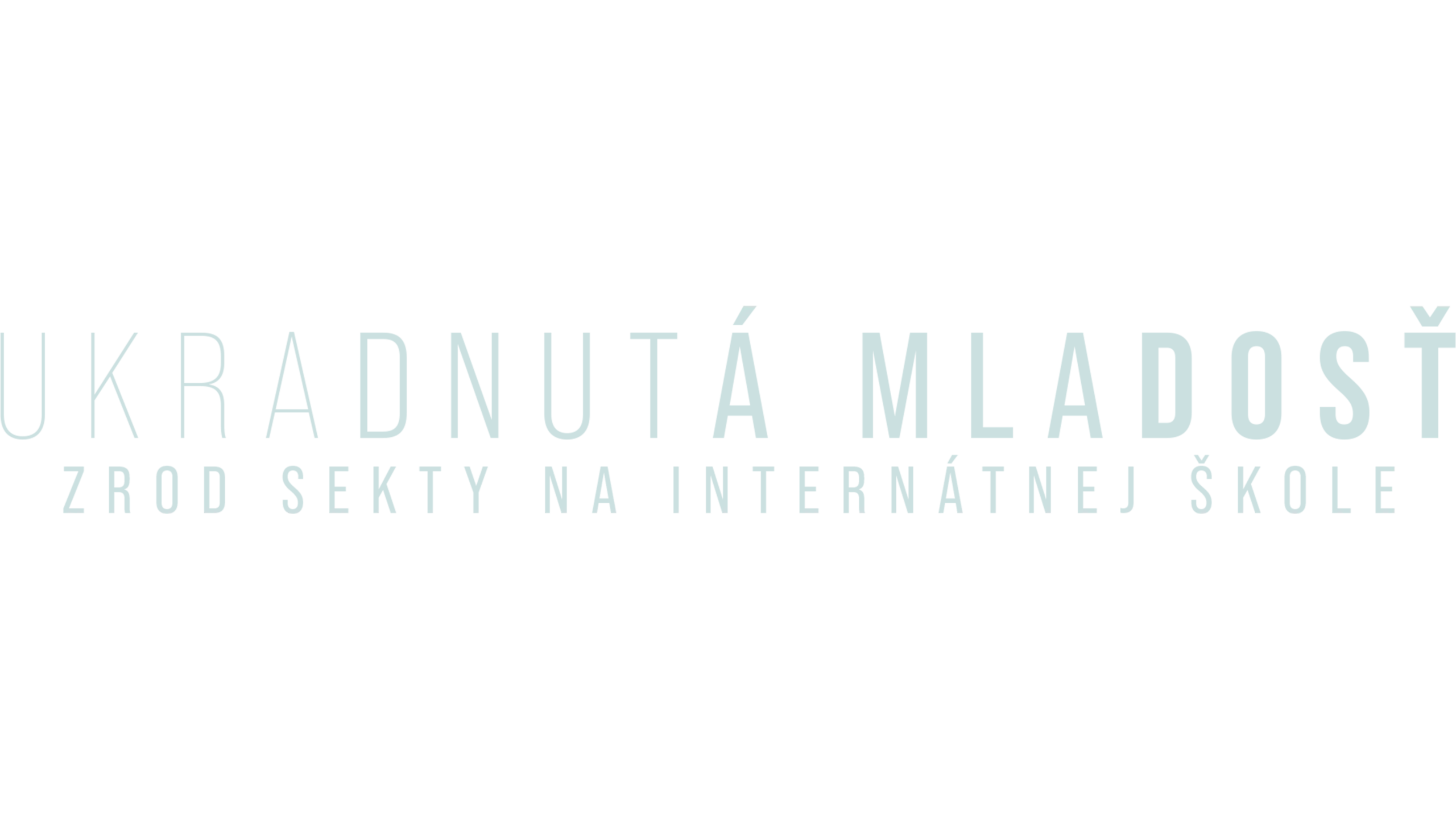 Ukradnutá mladosť: Zrod sekty na internátnej škole