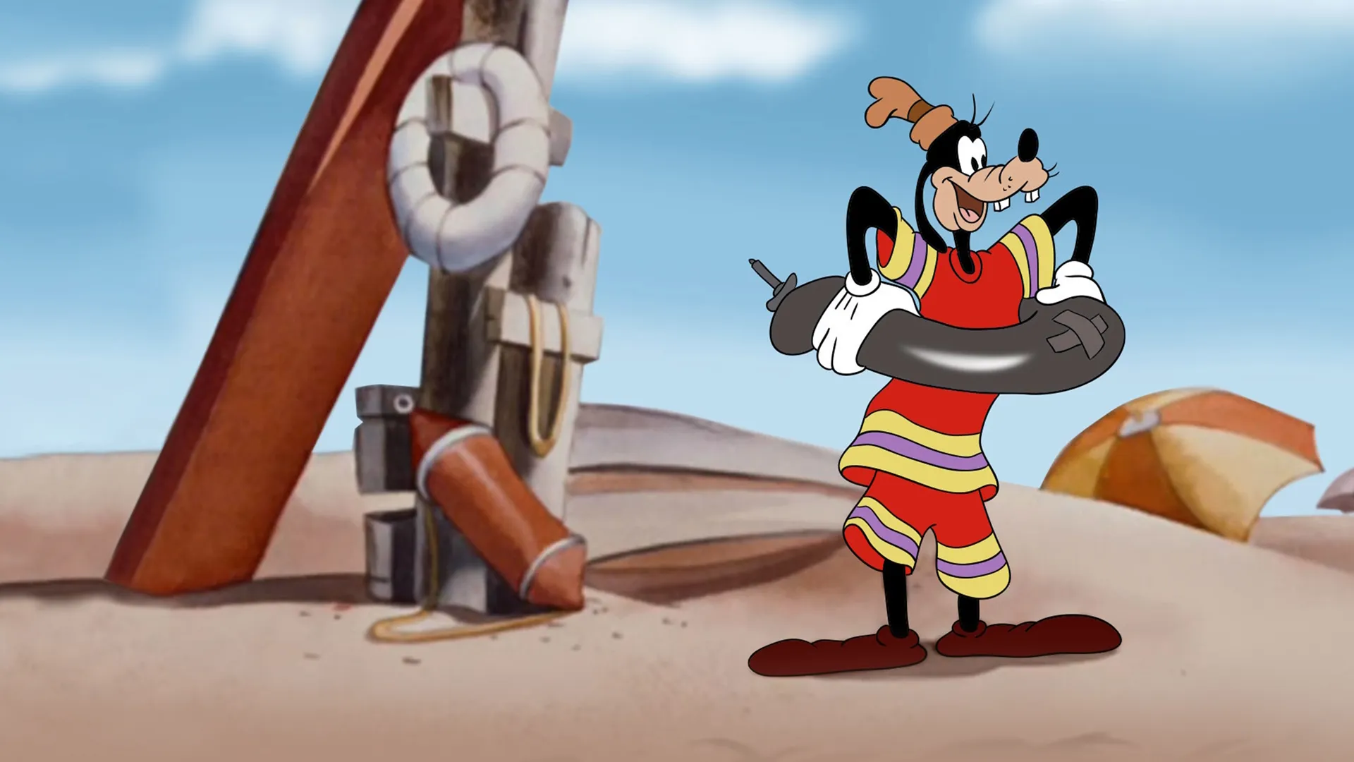 Goofys Schwimmschule