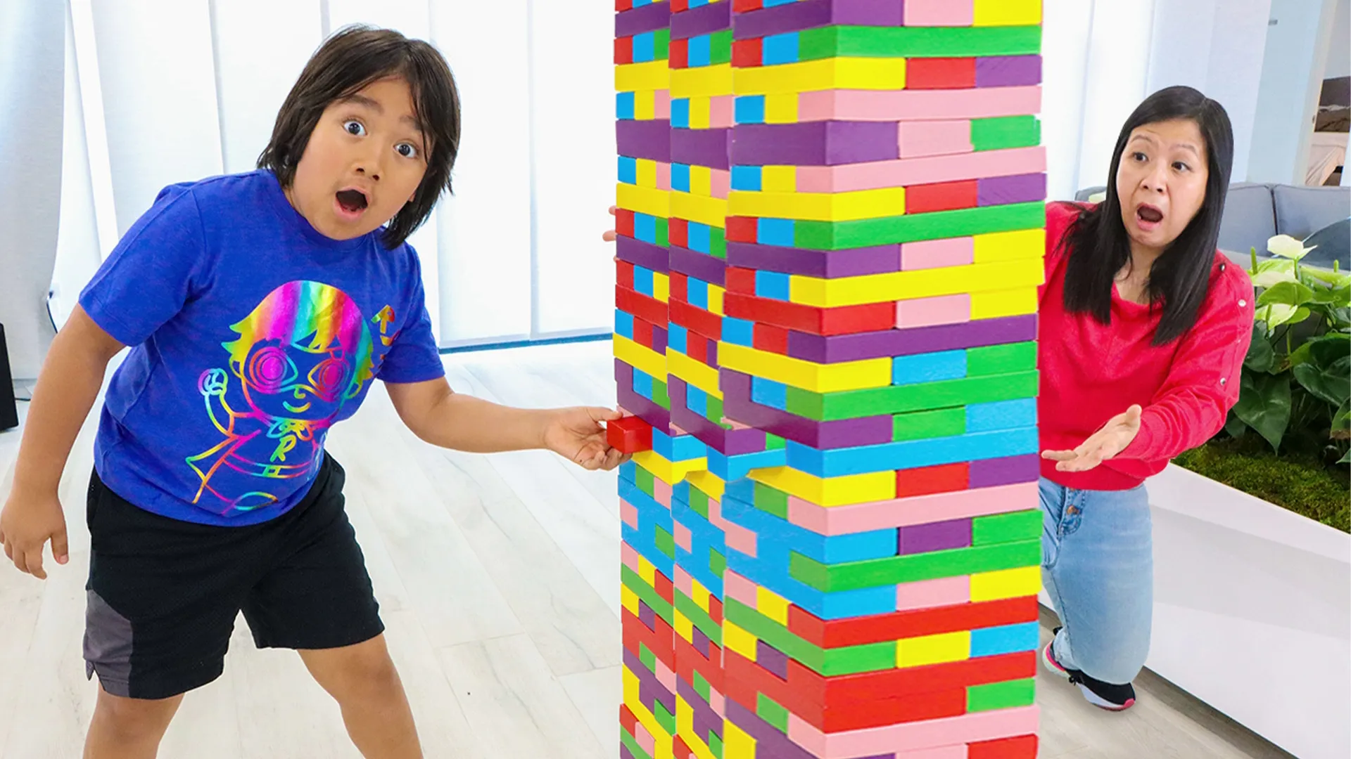thumbnail - S11:E5 Ryan's Giant Jenga Jamboree!