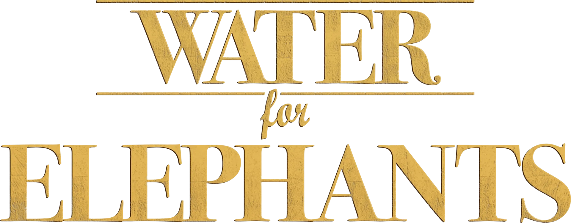 Water for Elephants