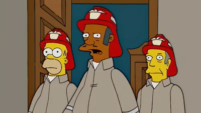 thumbnail - 시켜줘 스프링필드의 명예 소방관