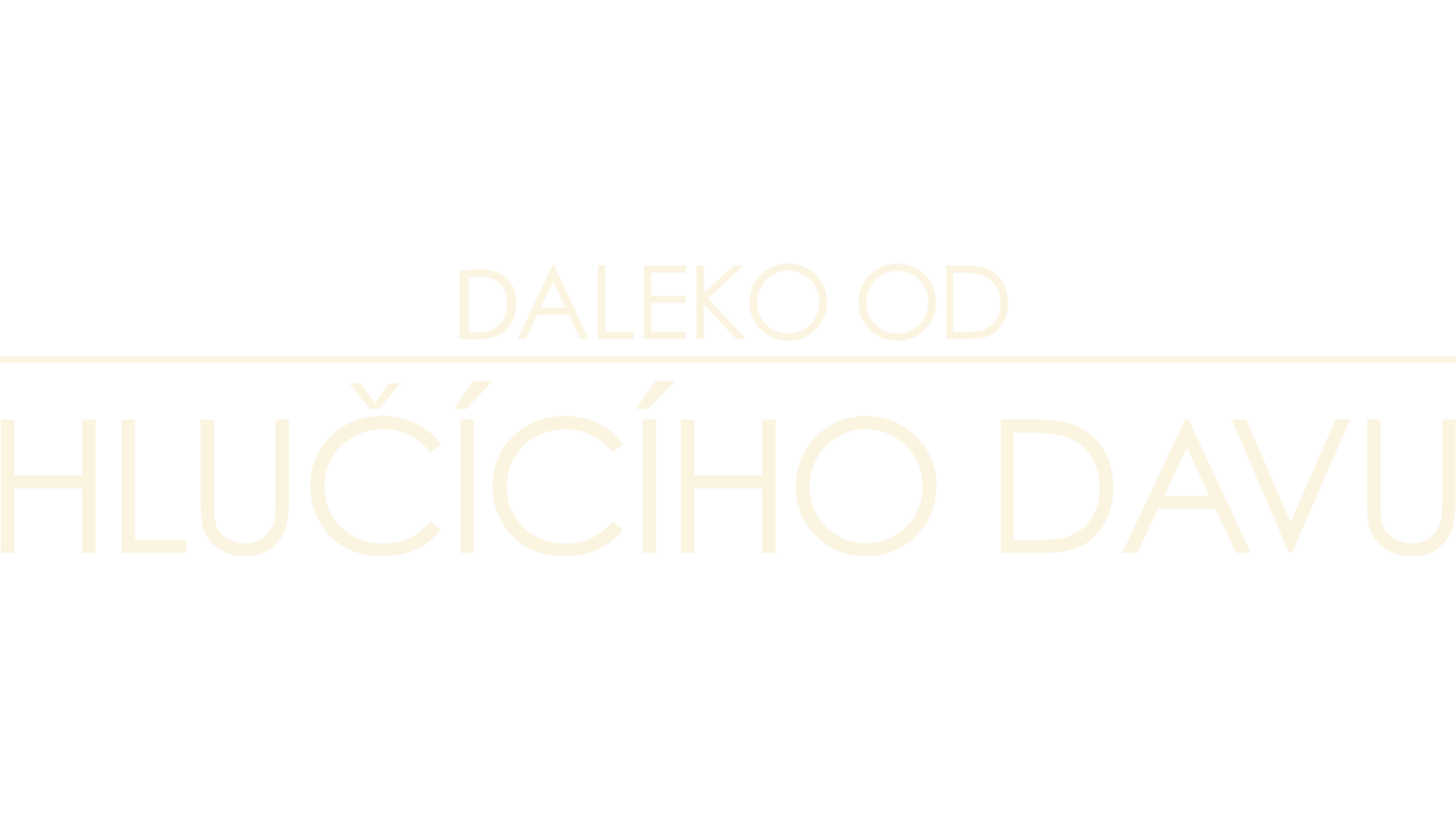 Daleko od hlučícího davu