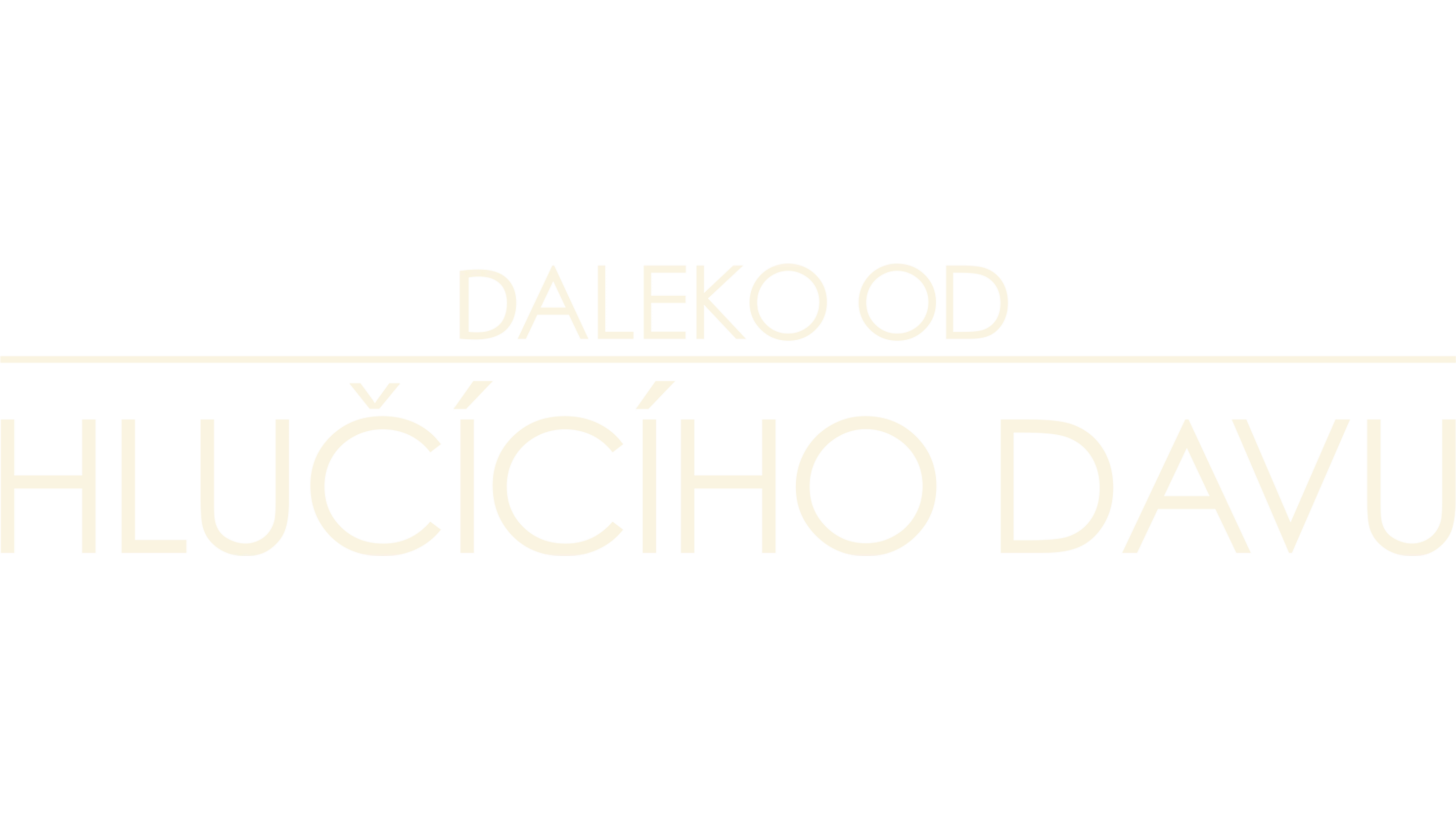 Daleko od hlučícího davu