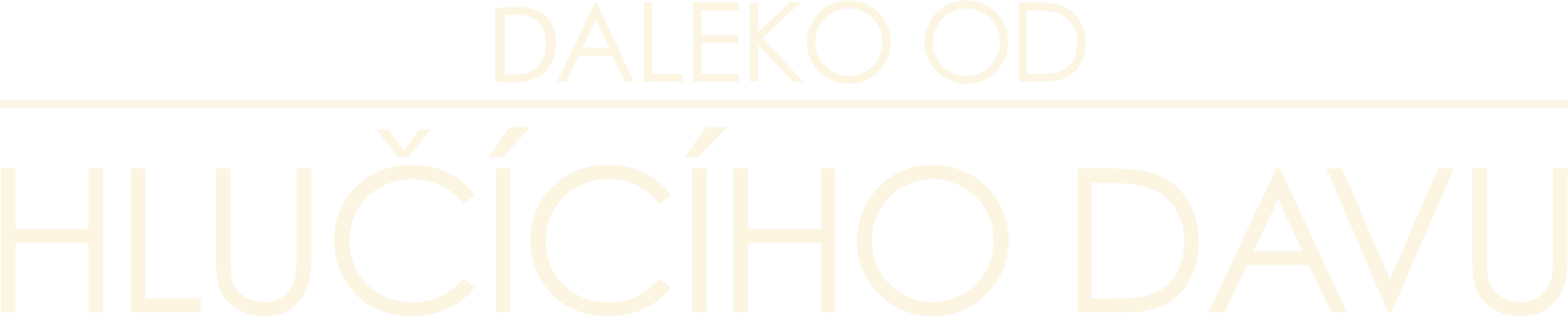 Daleko od hlučícího davu