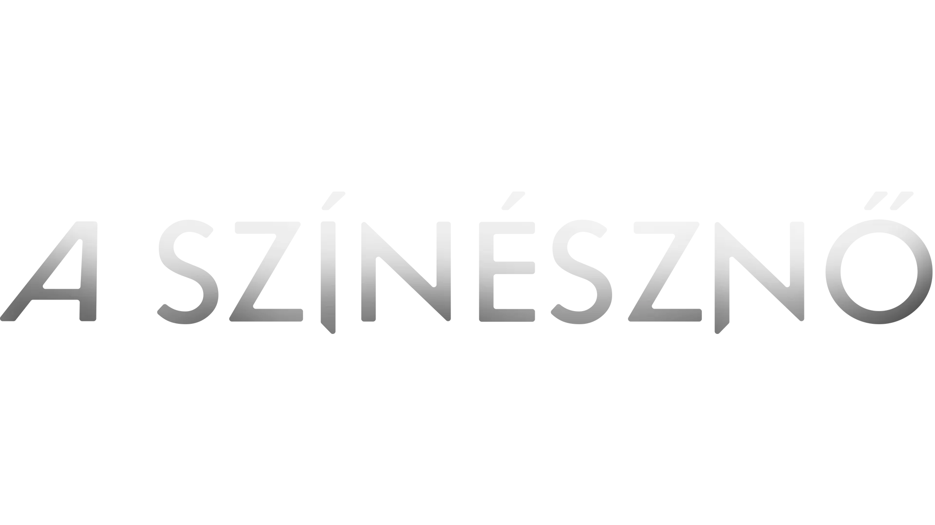 A színésznő
