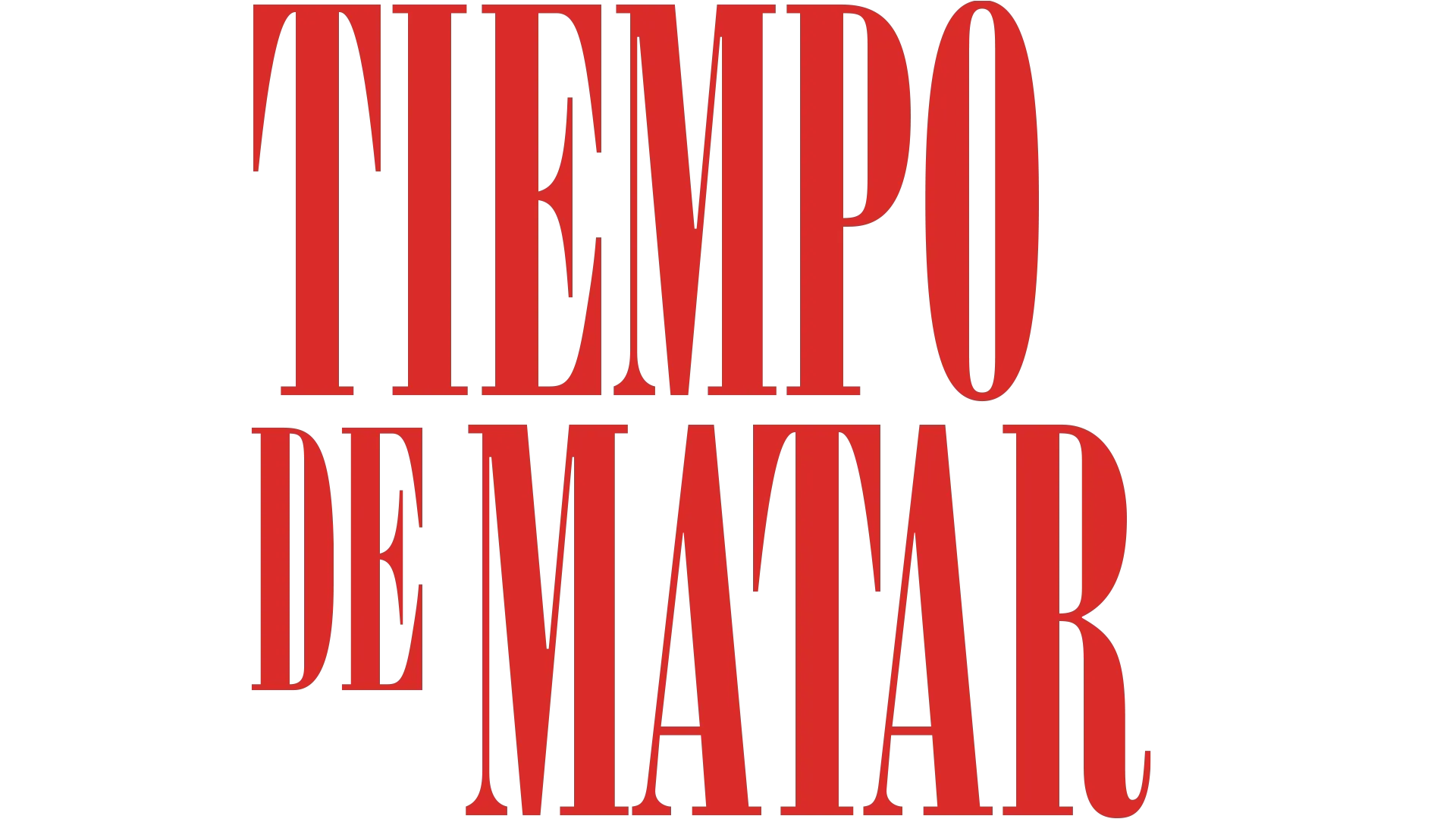 Tiempo de matar