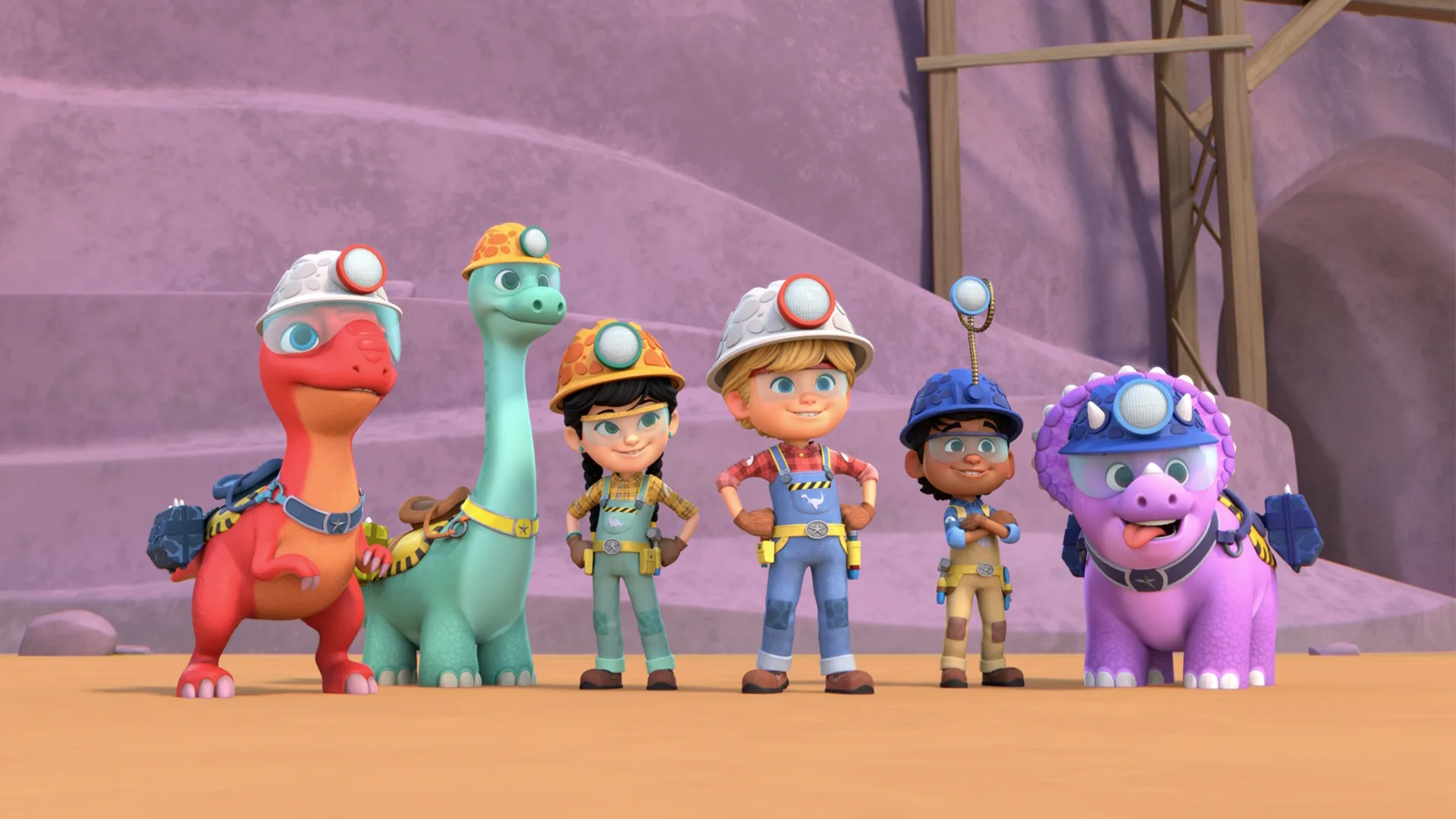 thumbnail - S3:E14 The Dino Mountaineers / Trouble on Dino Mountain