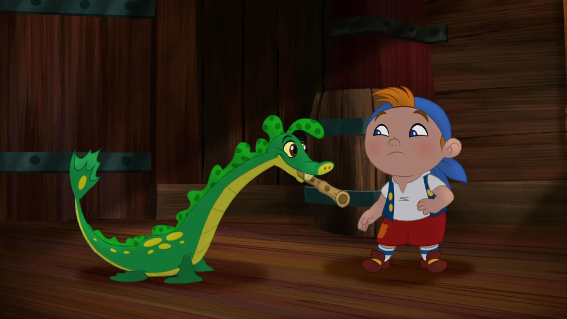 thumbnail - S2:E18 A Bad Case of the Barnacles! / Cubby's Pet Problem
