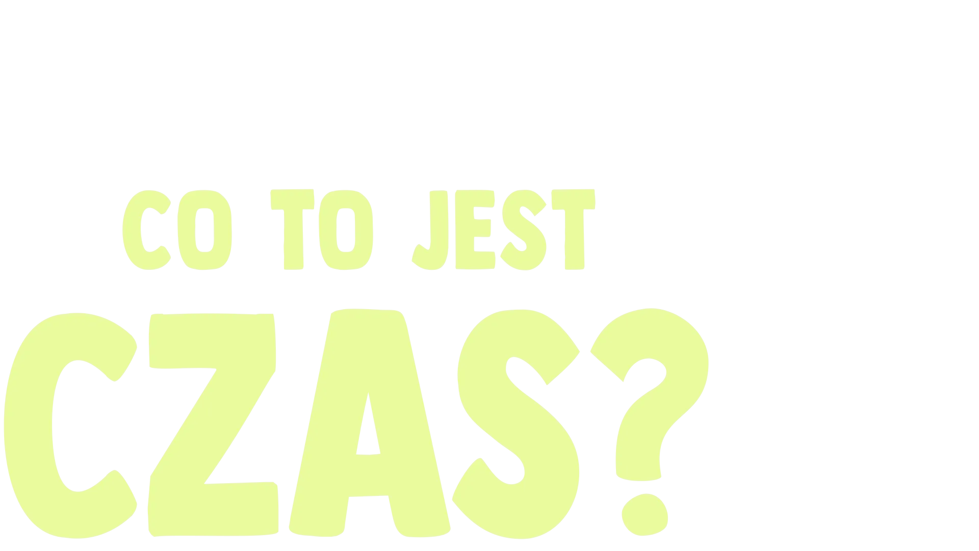Sztuciek się pyta: Co to jest czas?