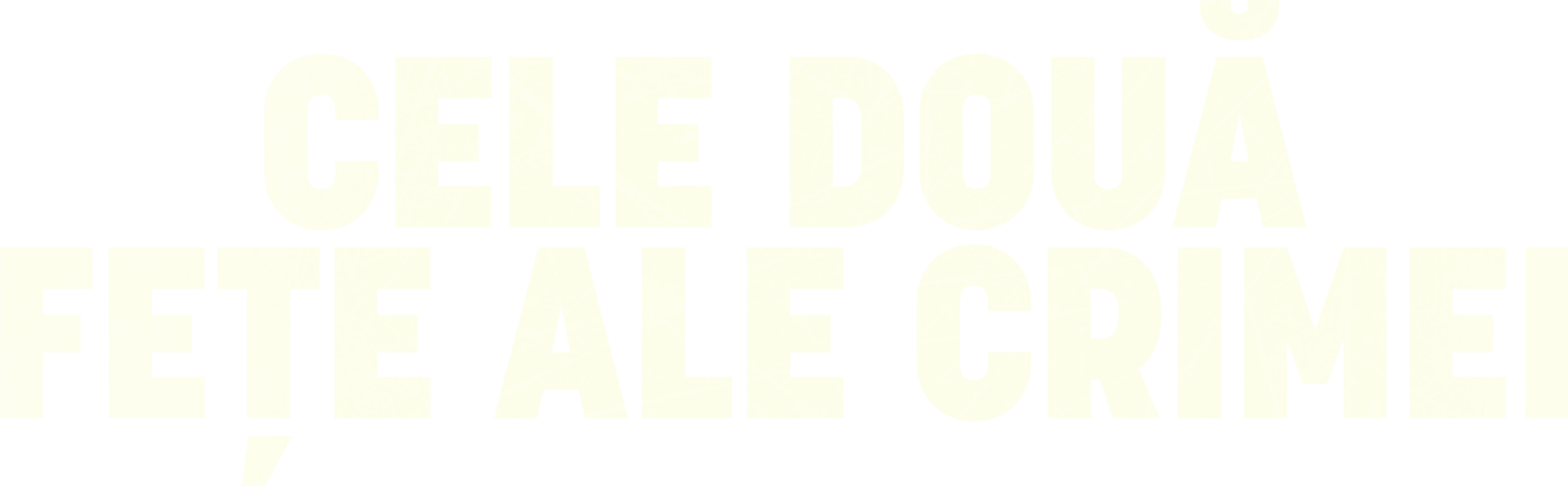 Cele două fețe ale crimei