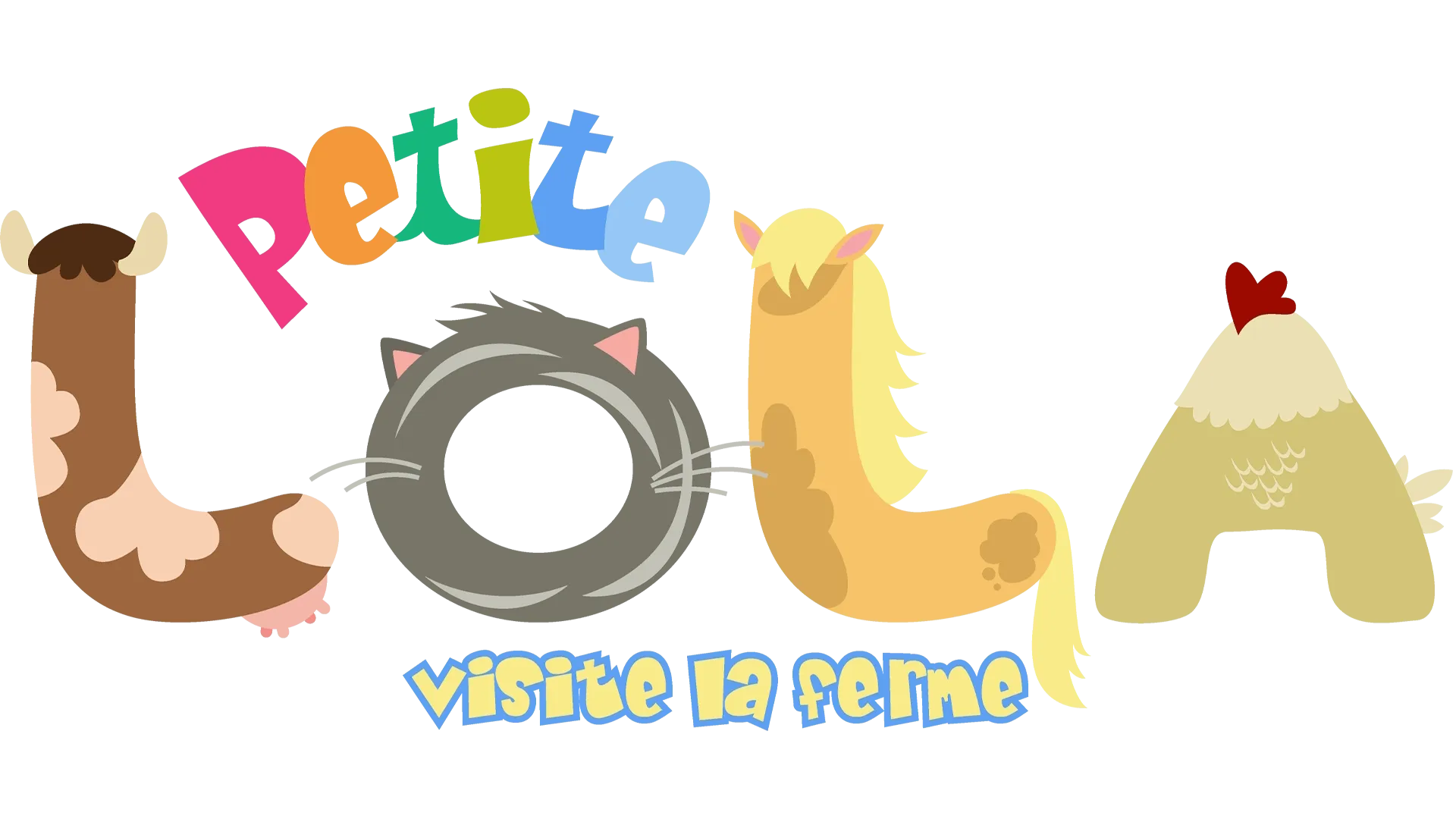 La petite Lola visite la ferme