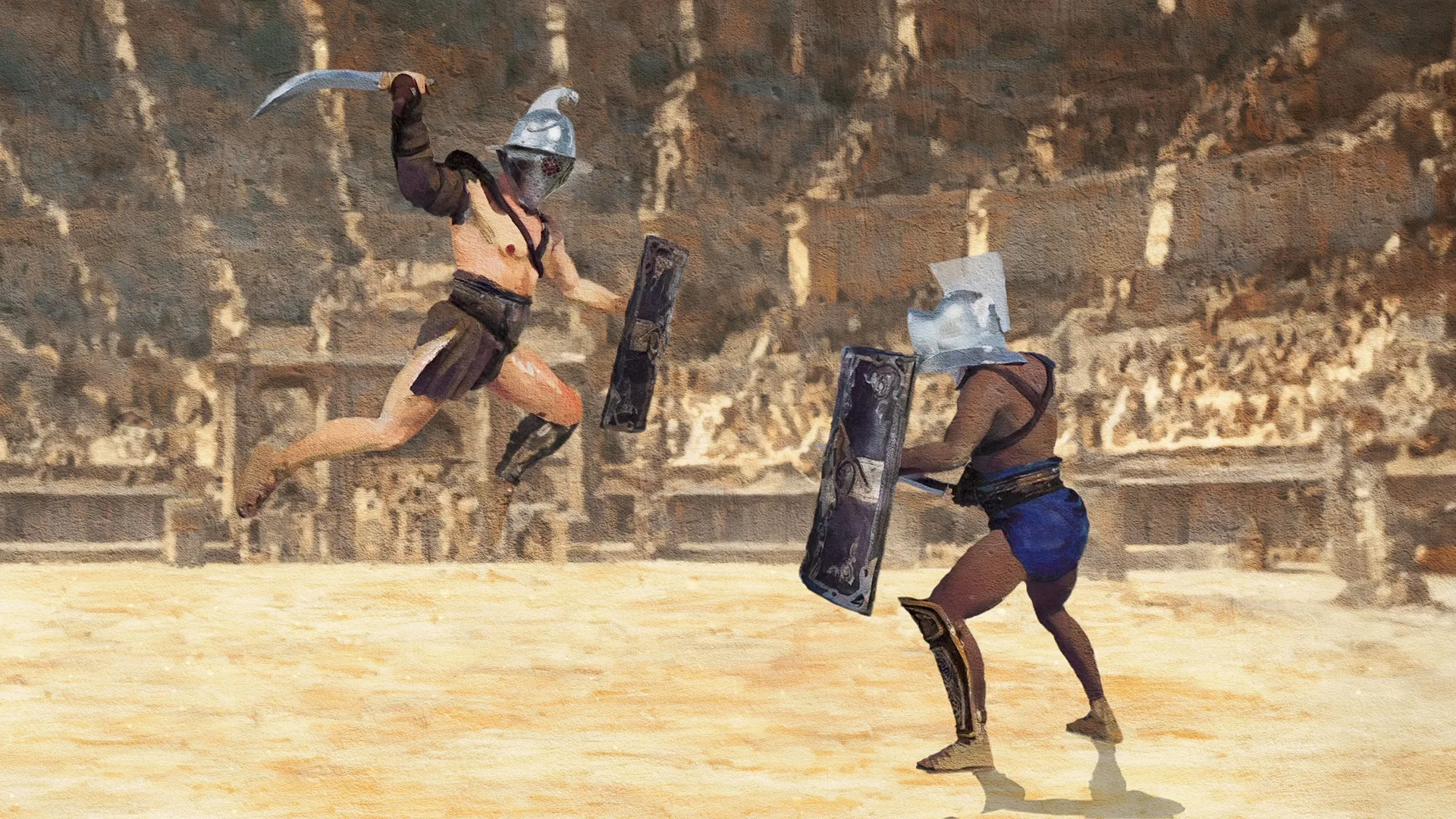 thumbnail - S2:E1 Gladiators of the Lost Colosseum