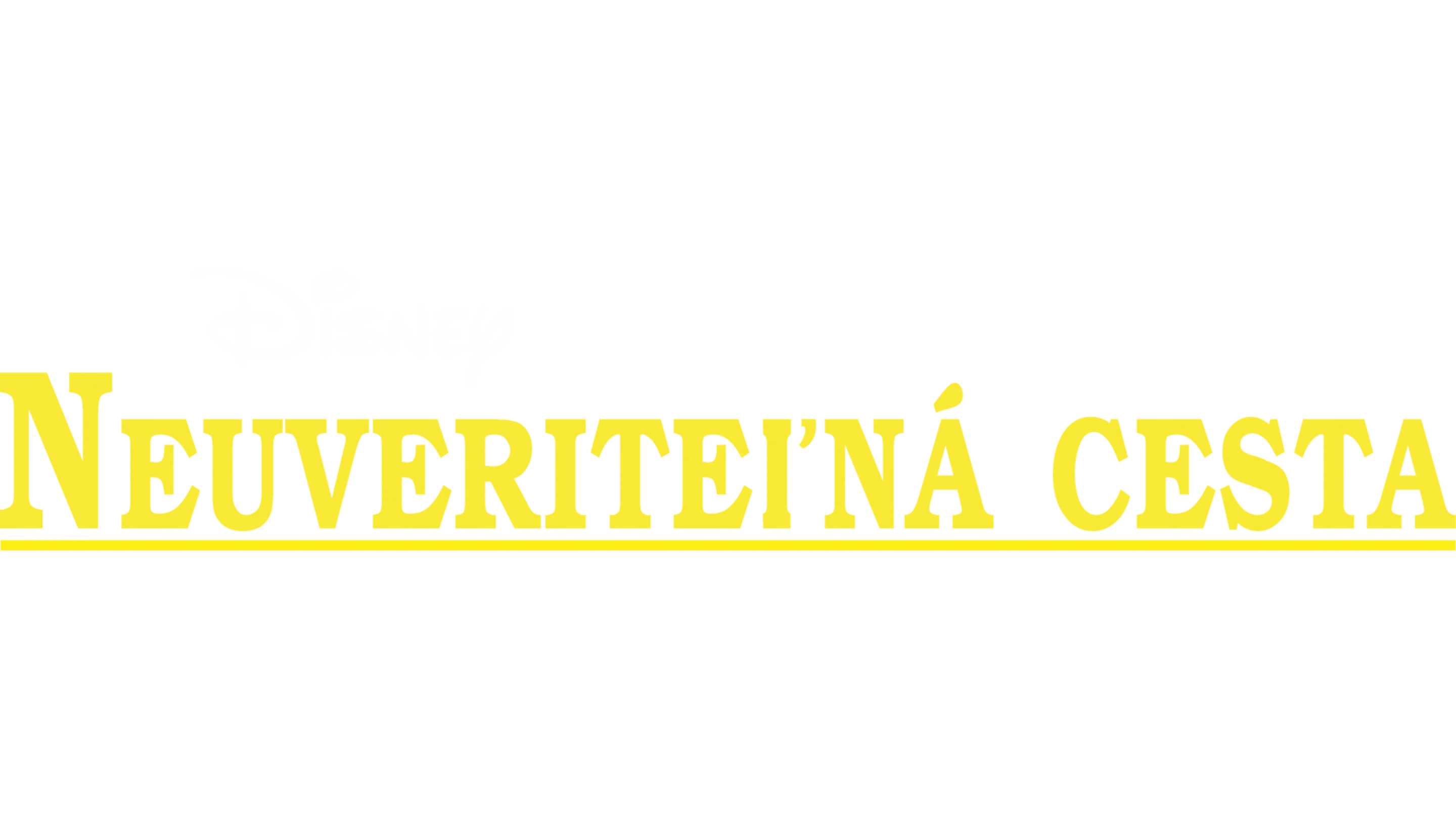 Neuveriteľná cesta