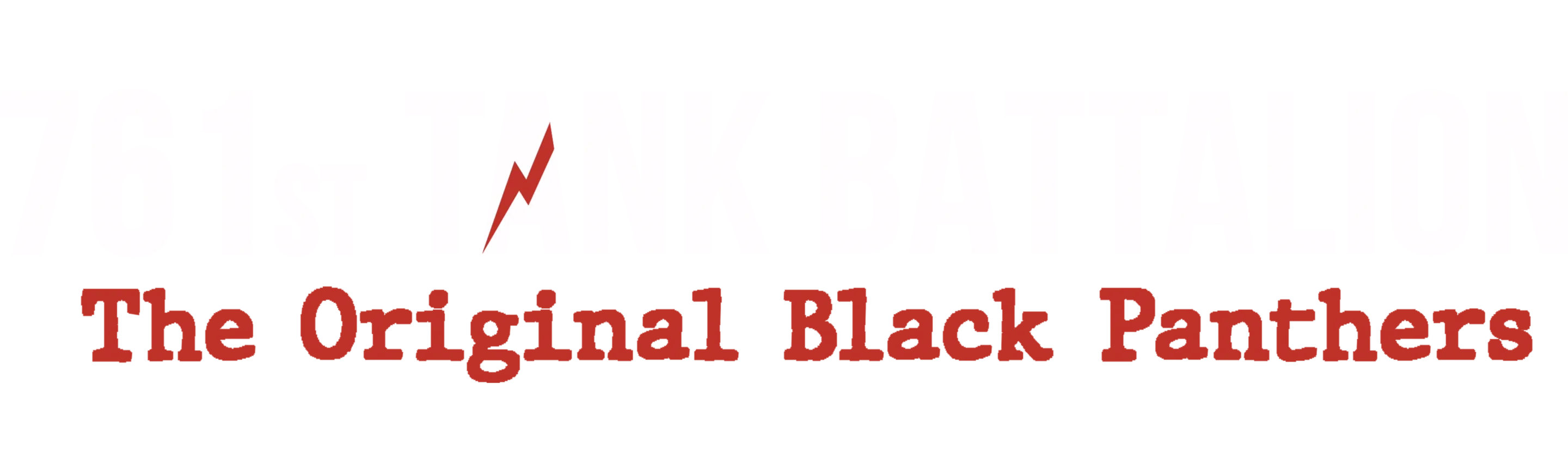 761st Tank Battalion: The Original Black Panthers