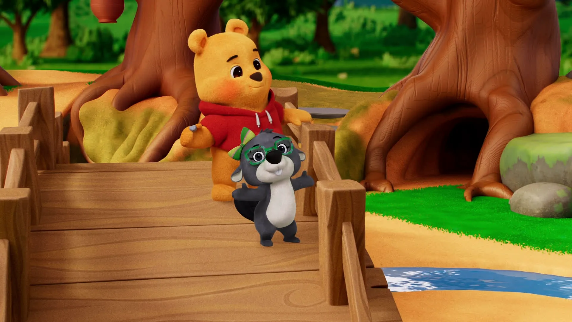 thumbnail - S2:E19 The Sink or Float Game with Pooh Bear and Bea