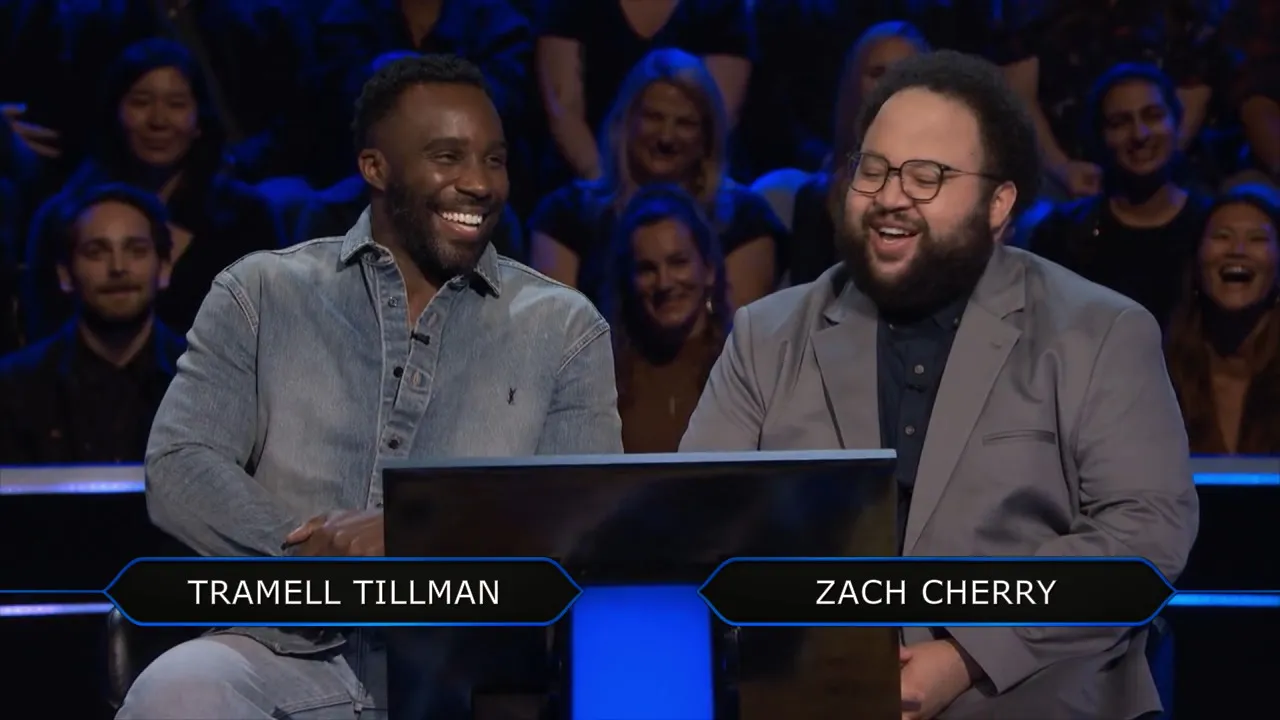 thumbnail - S4:E3 In the Hot Seat: Joel McHale & Jim Rash; Tramell Tillman & Zach Cherry