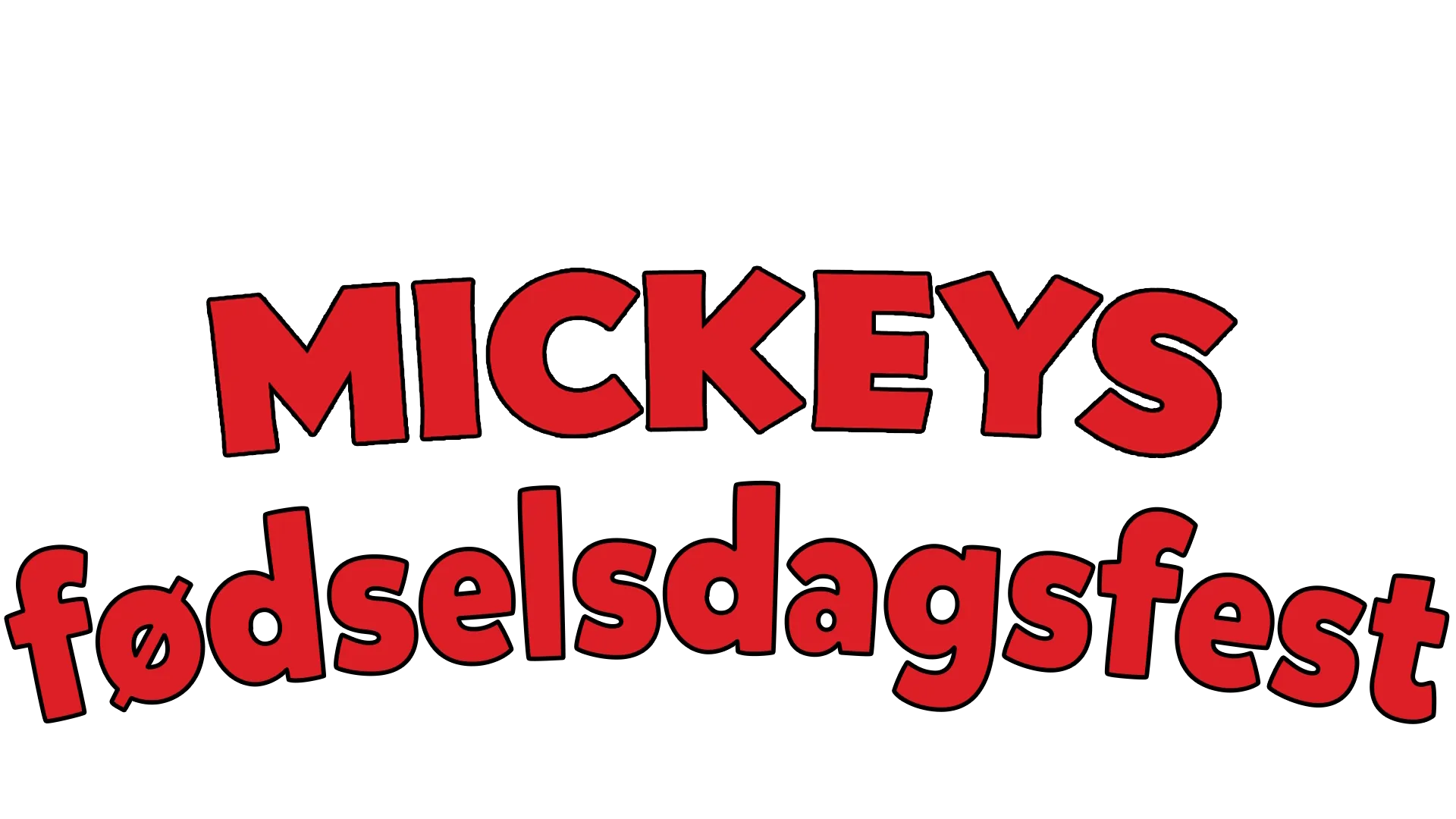 Mickeys fødselsdagsfest