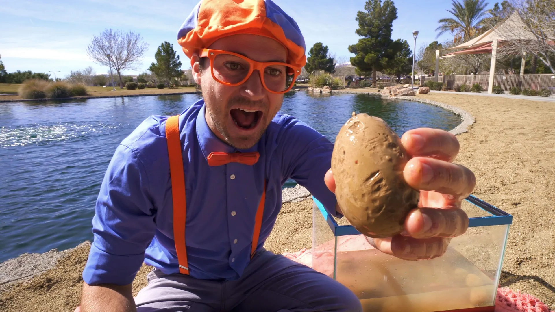 thumbnail - S2:E1 Blippi Visits Dinosaur Exhibition to Learn About Eggs and Fossils