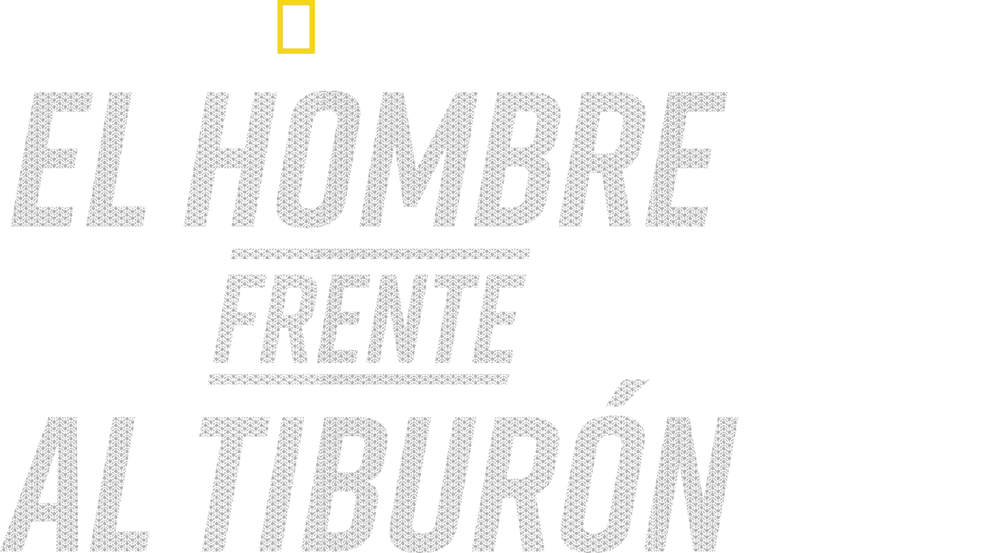 El hombre frente al tiburón