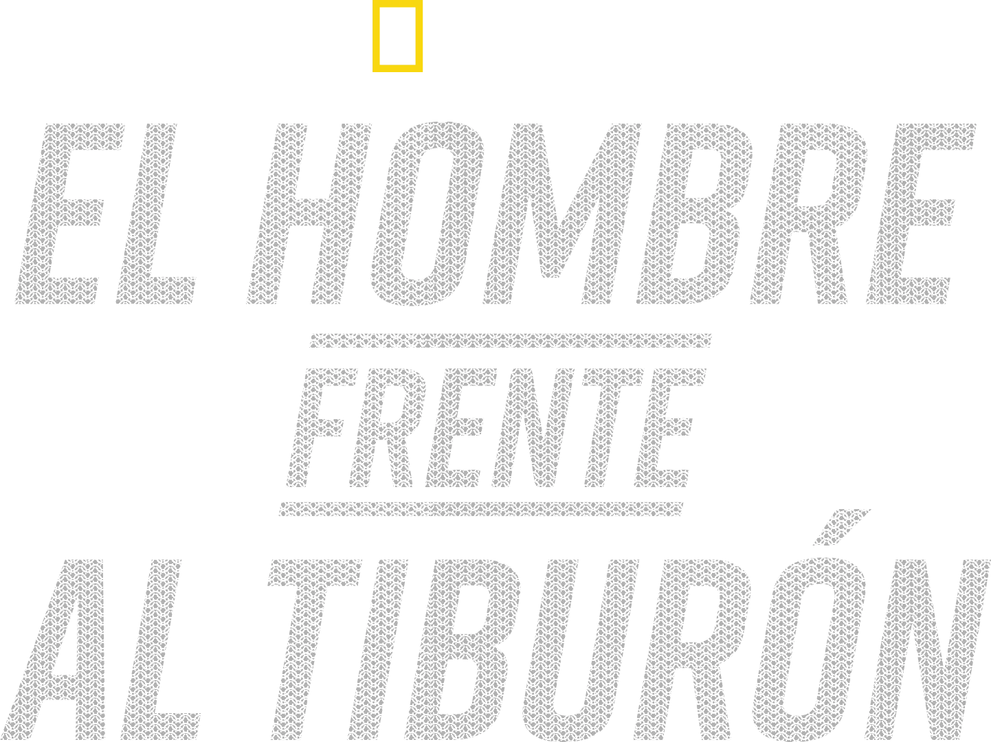 El hombre frente al tiburón