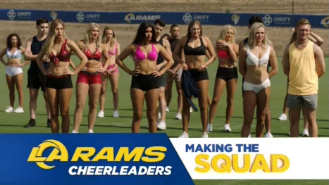 thumbnail - LA Rams Cheerleaders: Making the Squad (2023)