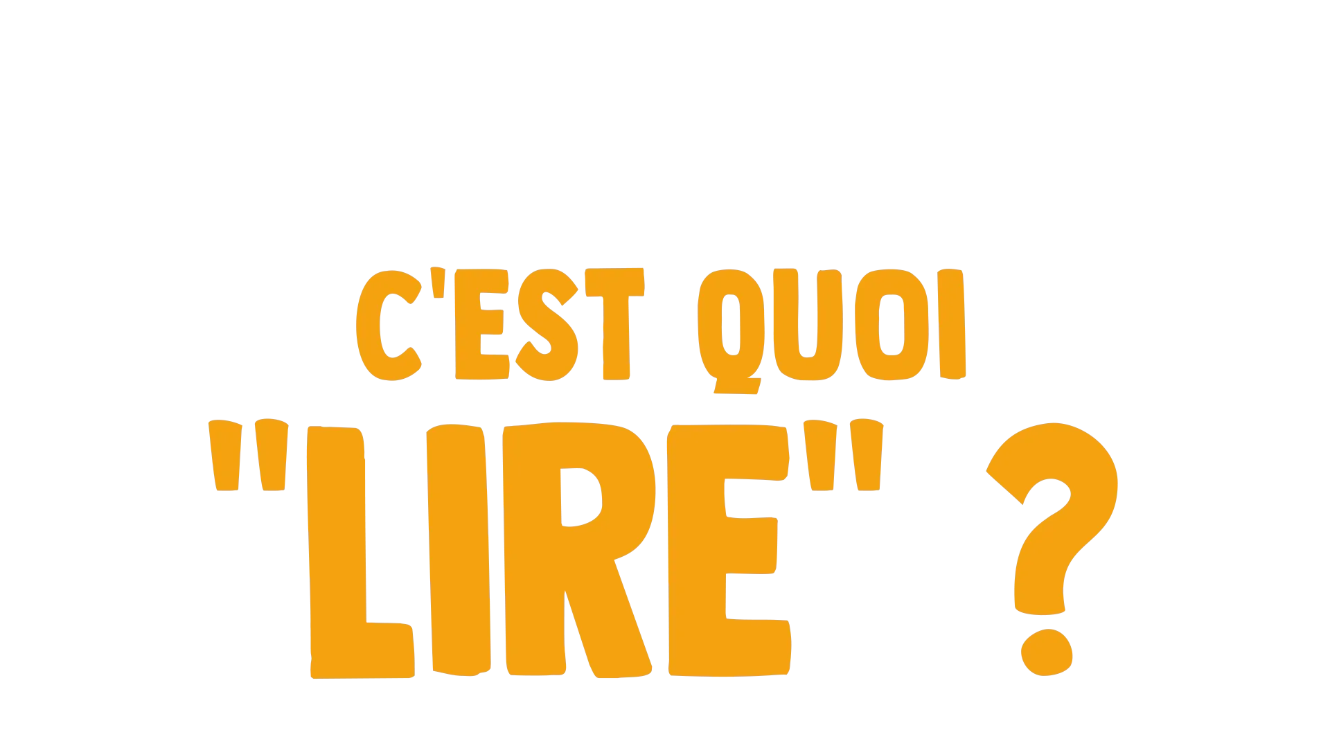 Fourchette se pose des questions : c'est quoi "lire" ?