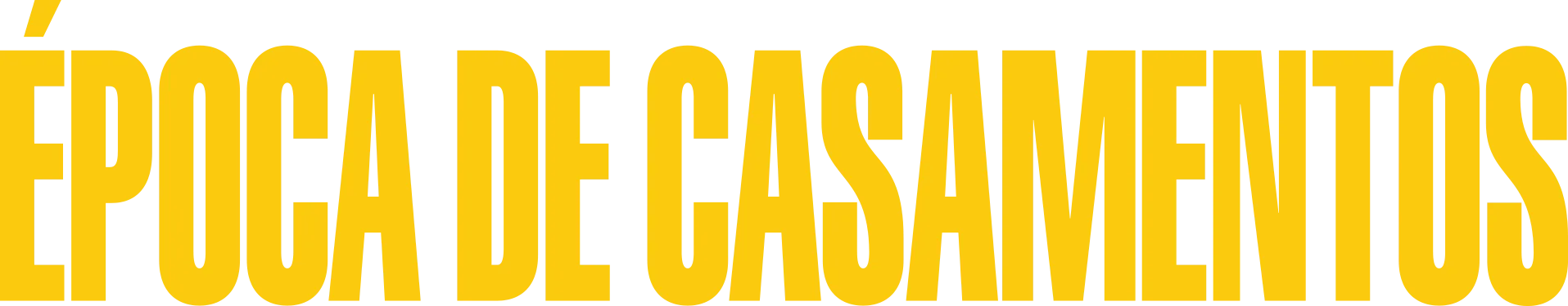 Época de Casamentos