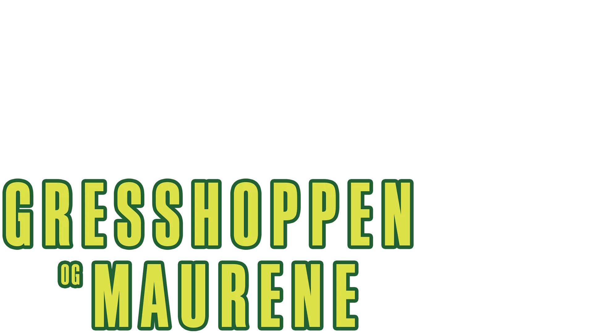 Gresshoppen og maurene