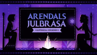 Arendals julbrasa: Klippdocka-versionen