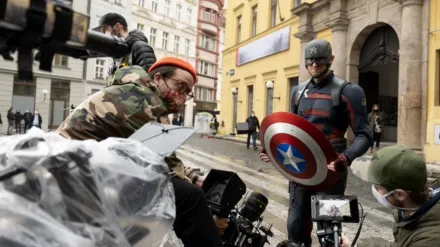 Nos Bastidores de Falcão e o Soldado Invernal