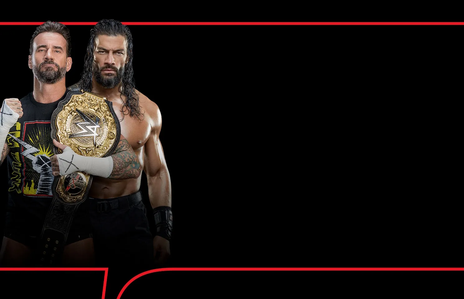 CM Punk v Roman Reigns