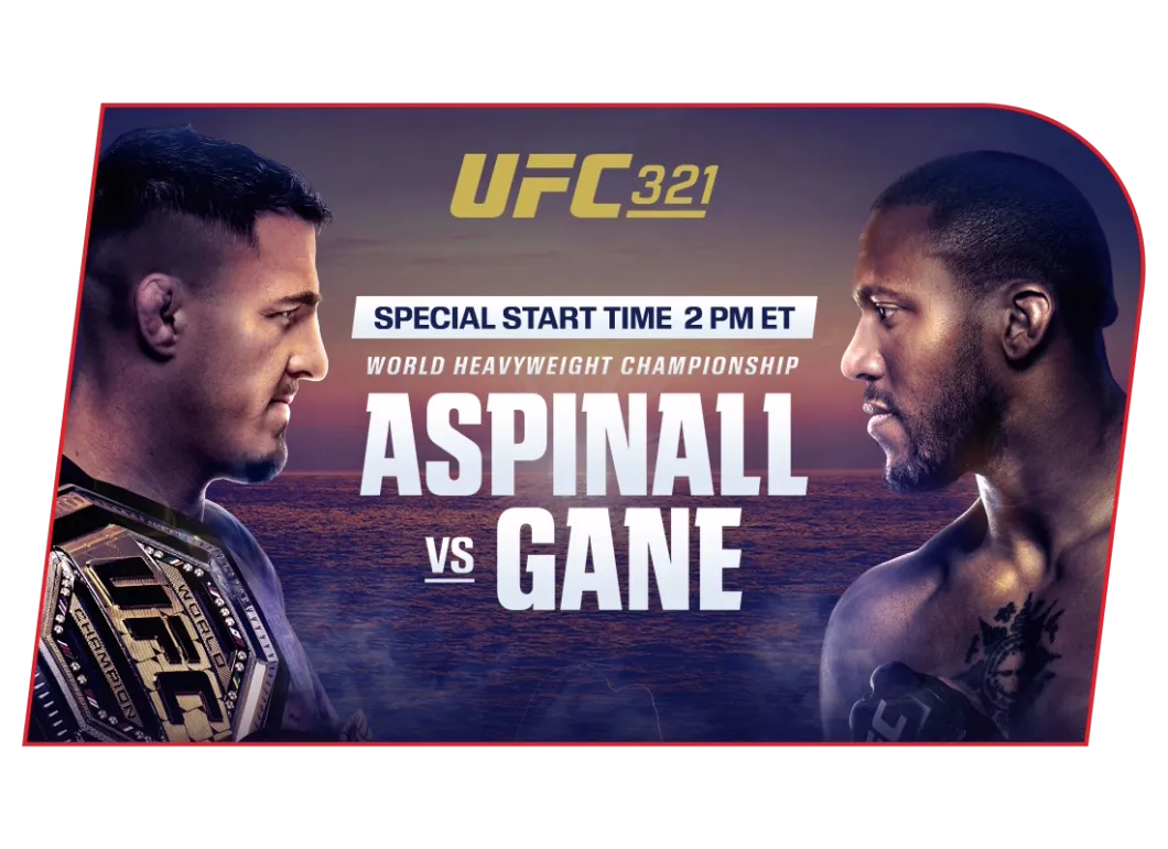 UFC 321: Aspinall vs Gane – October 25