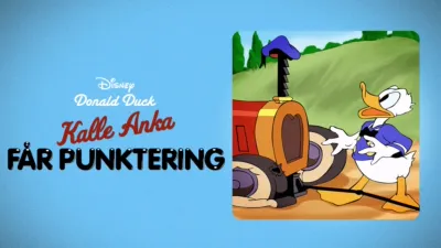 Kalle Anka får punktering