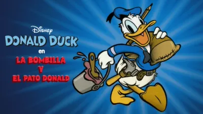 La bombilla y el Pato Donald