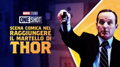 Scena comica nel raggiungere il Martello di Thor