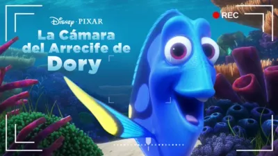 La cámara del arrecife de Dory