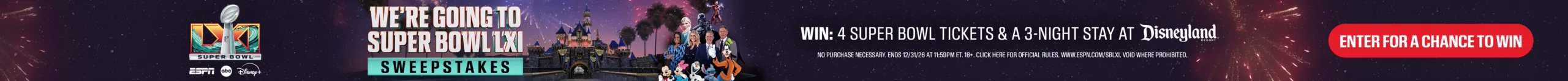 Super Bowl LXI Sweepstakes
