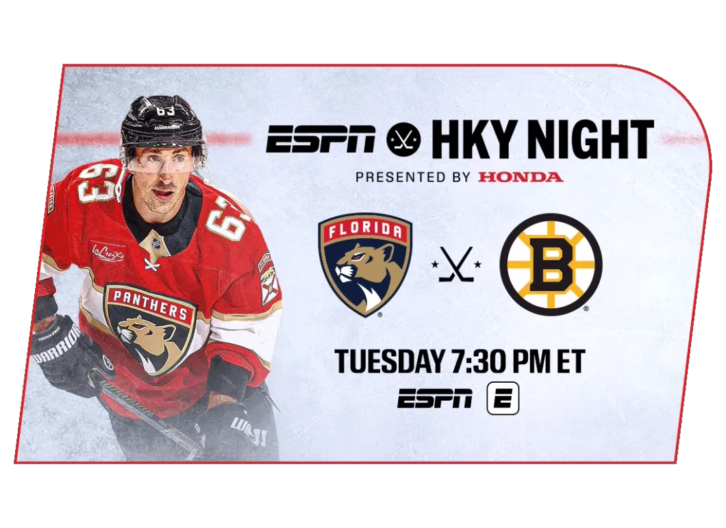 ESPN Hockey Night 10/21 Panthers vs. Bruins