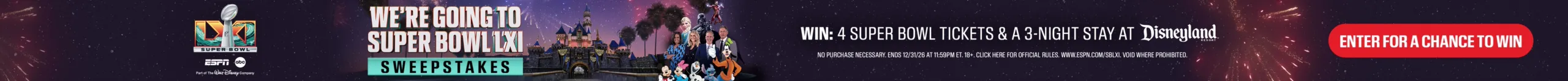 Super Bowl LXI Sweepstakes